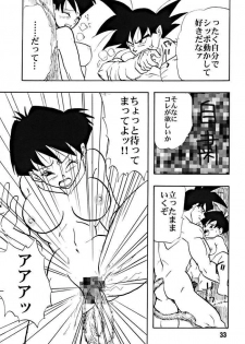 (C51) [Chirigami Goya, Fusuma go Ten (Shoji Hariko)] ZZZ (DRAGON BALL) - page 33