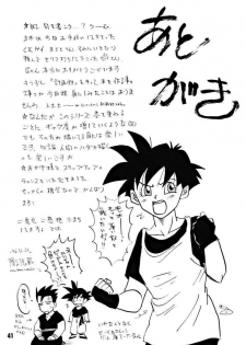 (C51) [Chirigami Goya, Fusuma go Ten (Shoji Hariko)] ZZZ (DRAGON BALL) - page 41