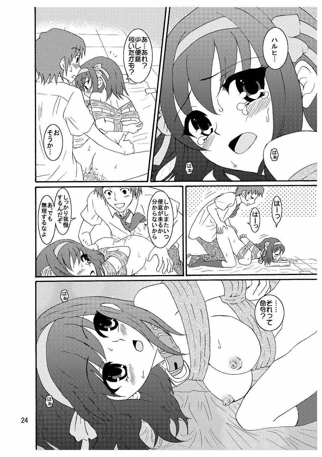 [Mousou Kai no Juunin wa Iki Teiru (Kan Danchi)] Suzumiya Haruhi-san no Kiken na Ai Taiken 3 (The Melancholy of Haruhi Suzumiya) page 25 full