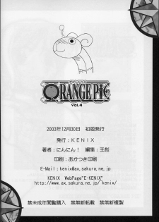 (C65) [KENIX (Ninnin!)] ORANGE PIE Vol. 4 (One Piece) [Portuguese-BR] [HentaiPie] - page 33