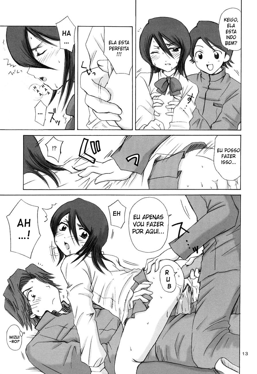 (CR31) [Nikopondo (Aoyama Reo)] Grateful Dead (Bleach) [Portuguese-BR] [Hentai Jutsu] page 10 full