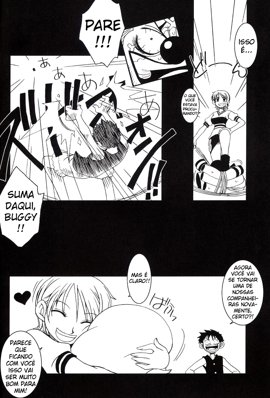 (CR32) [KENIX (Ninnin!)] ORANGE PIE Vol. 2 (One Piece) [Portuguese-BR] [HentaiPie] page 4 full