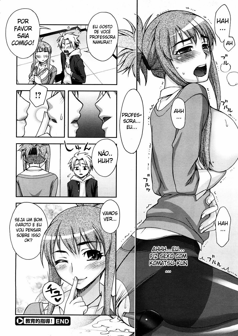 [Unagimaru] Kyouikuteki Shidou! | Guia de Treinamento! (COMIC Megastore 2009-02) [Portuguese-BR] [Hentai Pie] page 20 full