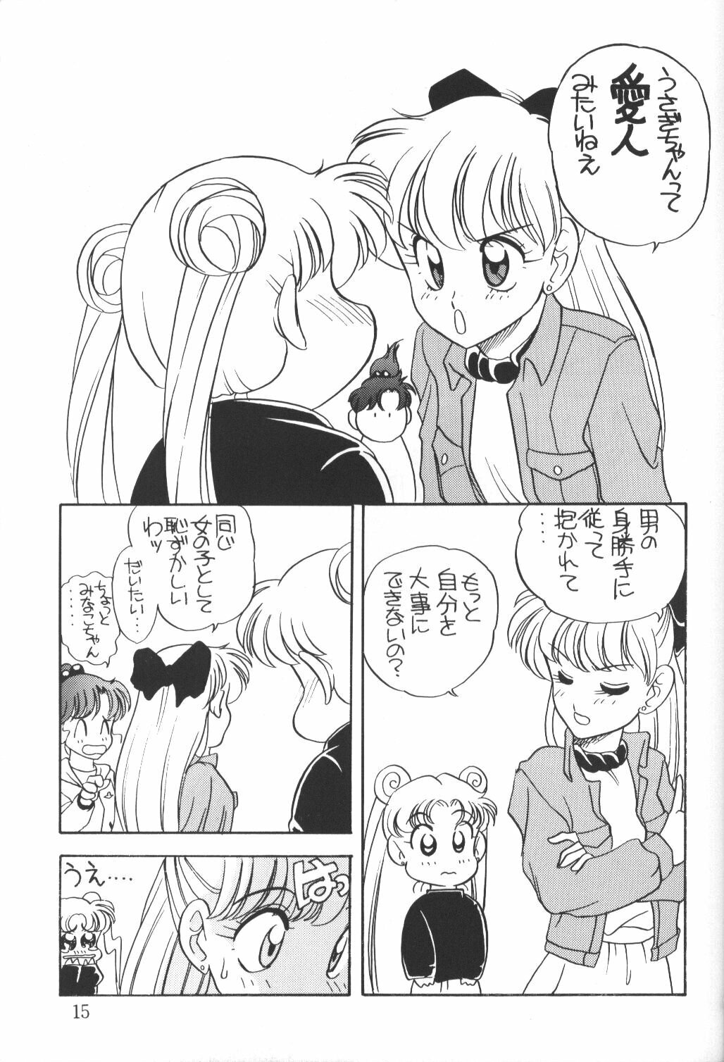 (C45) [Shishamo House (Araki Akira)] Elfin 9 (Bishoujo Senshi Sailor Moon) page 14 full