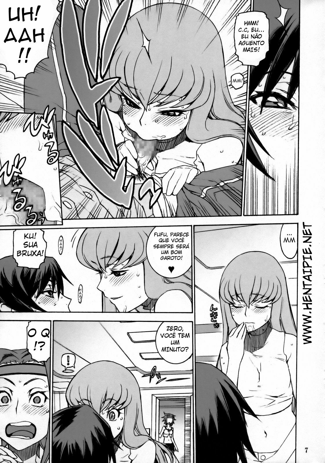 (C74) [DECOPPACHI (Hidiri Rei)] CAT & DOG (Code Geass) [Portuguese-BR] [HentaiPie] page 6 full