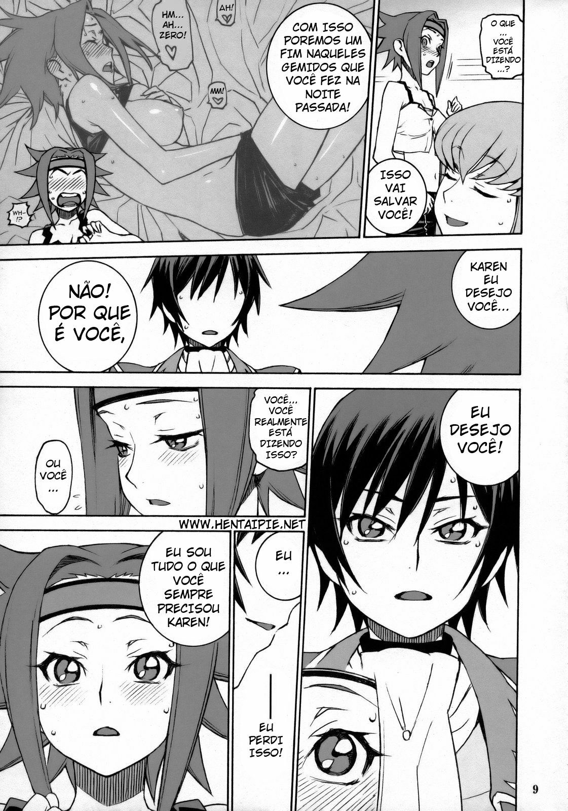 (C74) [DECOPPACHI (Hidiri Rei)] CAT & DOG (Code Geass) [Portuguese-BR] [HentaiPie] page 8 full