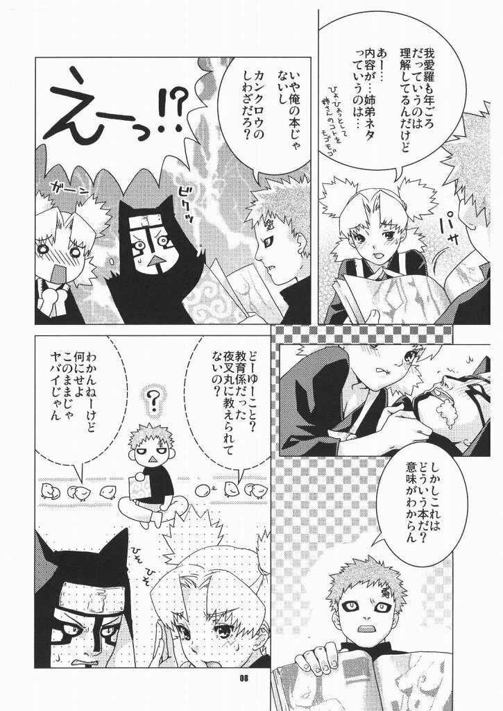 (C66) [NEKOMATAYA (Nekomata Naomi)] Hana Temari (NARUTO) page 8 full