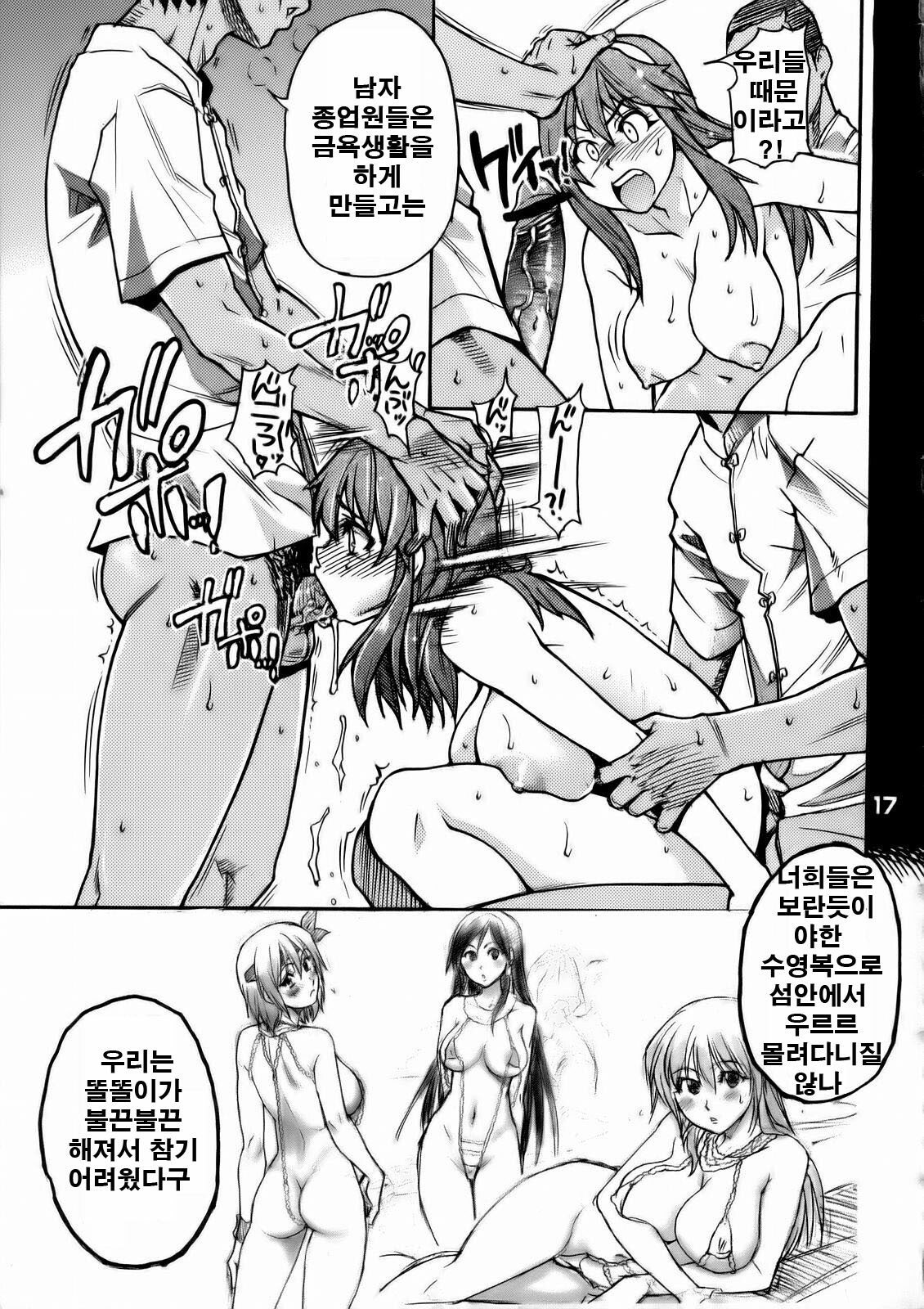 (C71) [Okina Keikaku (Shiwasu no Okina)] Ero Volley 360 Doubutsu Hen | 에로발리 360 동물편 (Dead or Alive Xtreme Beach Volleyball) [Korean] page 16 full