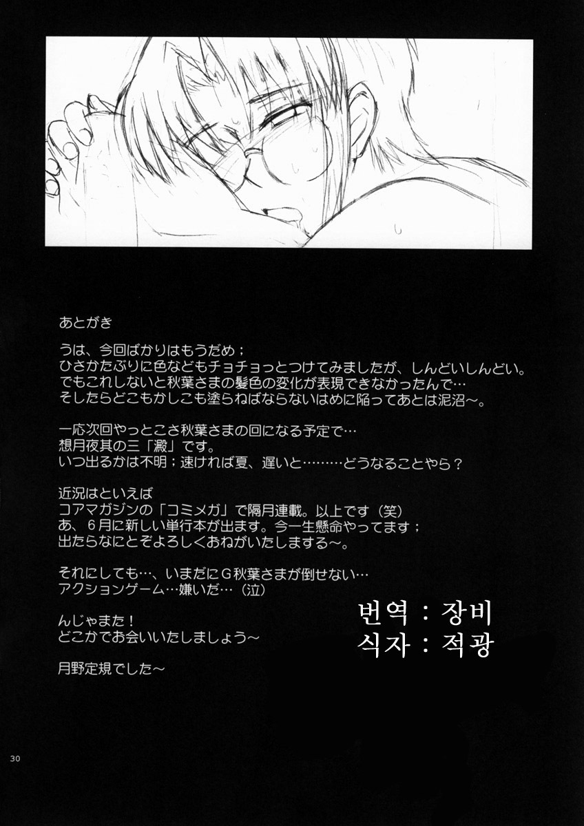 (MOON PHASE 2nd Stage) [MOON RULER (Tsukino Jyogi)] Sotsukiyo Sono 2 (Tsukihime) [Korean] page 33 full