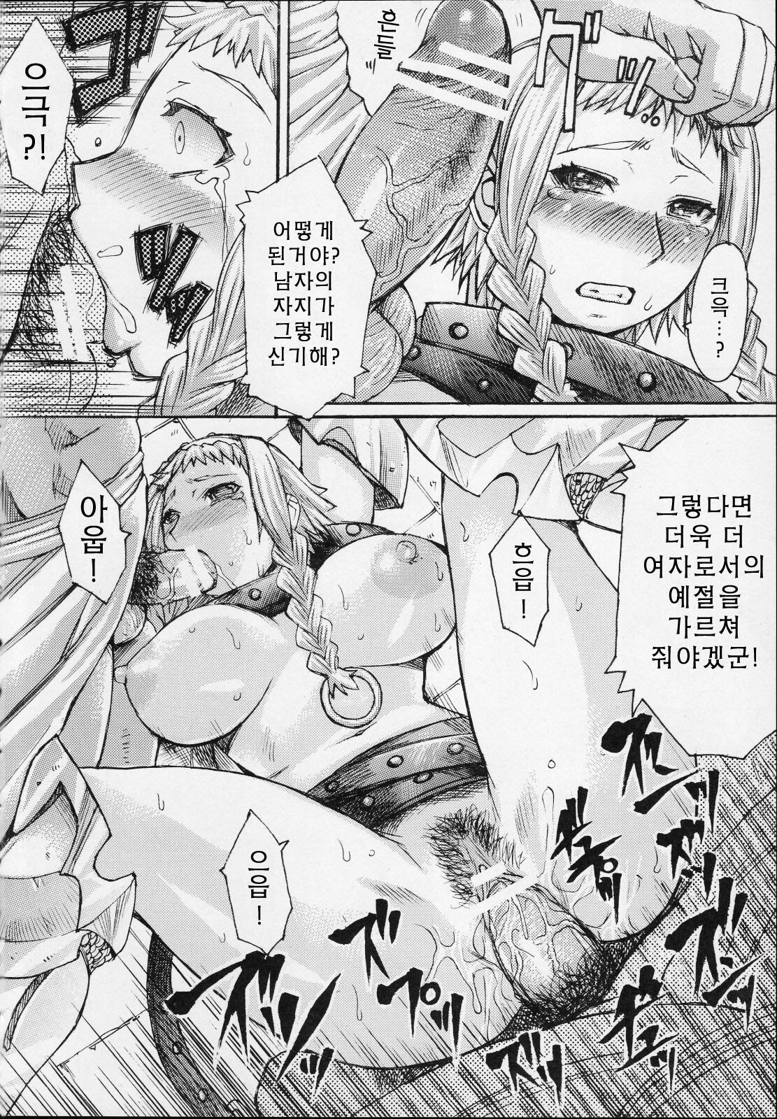 (C71) [Bakunyu Fullnerson (Kokuryuugan)] Exotic Shoukougun - Exotic Syndrome (Queen's Blade) [Korean] [Project H] page 14 full