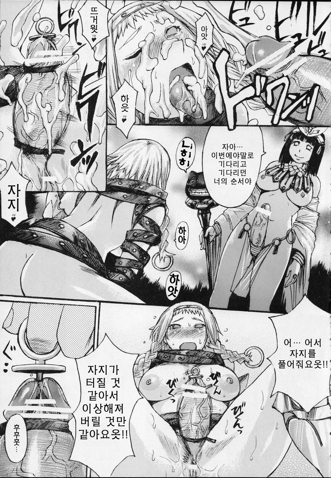 (C71) [Bakunyu Fullnerson (Kokuryuugan)] Exotic Shoukougun - Exotic Syndrome (Queen's Blade) [Korean] [Project H] page 37 full