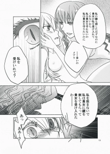 (COMIC1☆3) [VINEGER (Fujiwara Kanako)] Kanojo no Negai to, Kanojo no Negai (Shikkoku no Sharnoth ~what a beautiful tomorrow~) - page 19