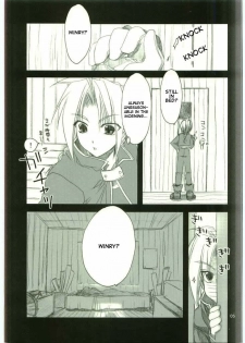 (C65) [FANTASY WIND (Shinano Yura)] FLAME OF ALCHEMY (Fullmetal Alchemist) [English] - page 4