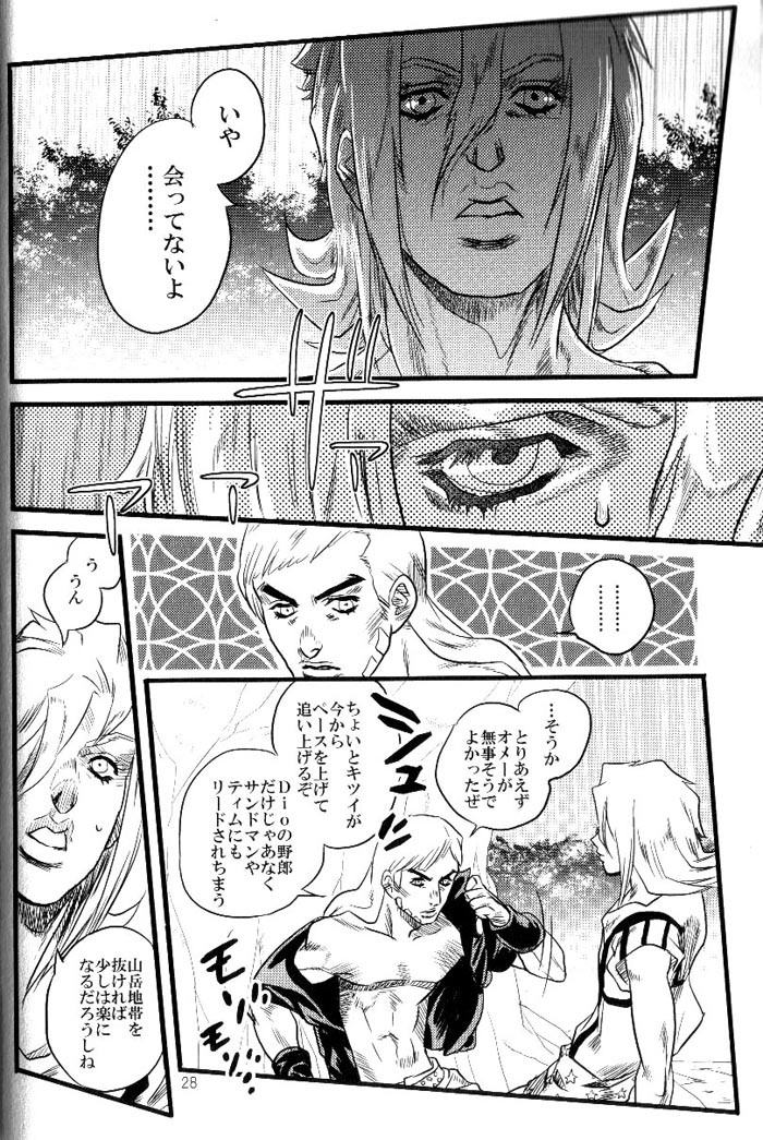 (SUPER16) [Silver-Kingdom (11COLORS)] Yokubou no Tani Zetsubou no Ame ~Kouhen~ (Jojo's Bizarre Adventure) page 27 full