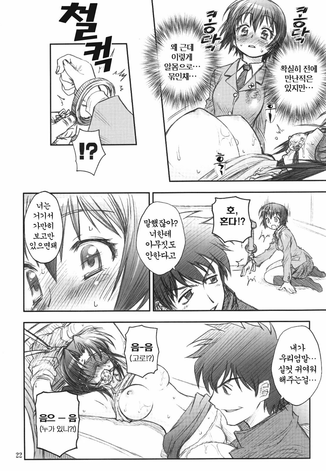 (C69) [RIROLAND (Kuuya, Satomi Hiroyuki)] MOJER SECOND (Major) [Korean] [Project H] page 19 full