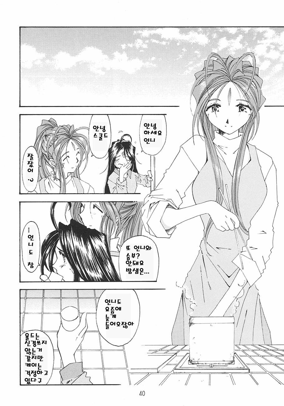 [RPG Company 2 (Toumi Haruka)] SILENT BELL aberration (Ah! My Goddess!) [Korean] page 39 full