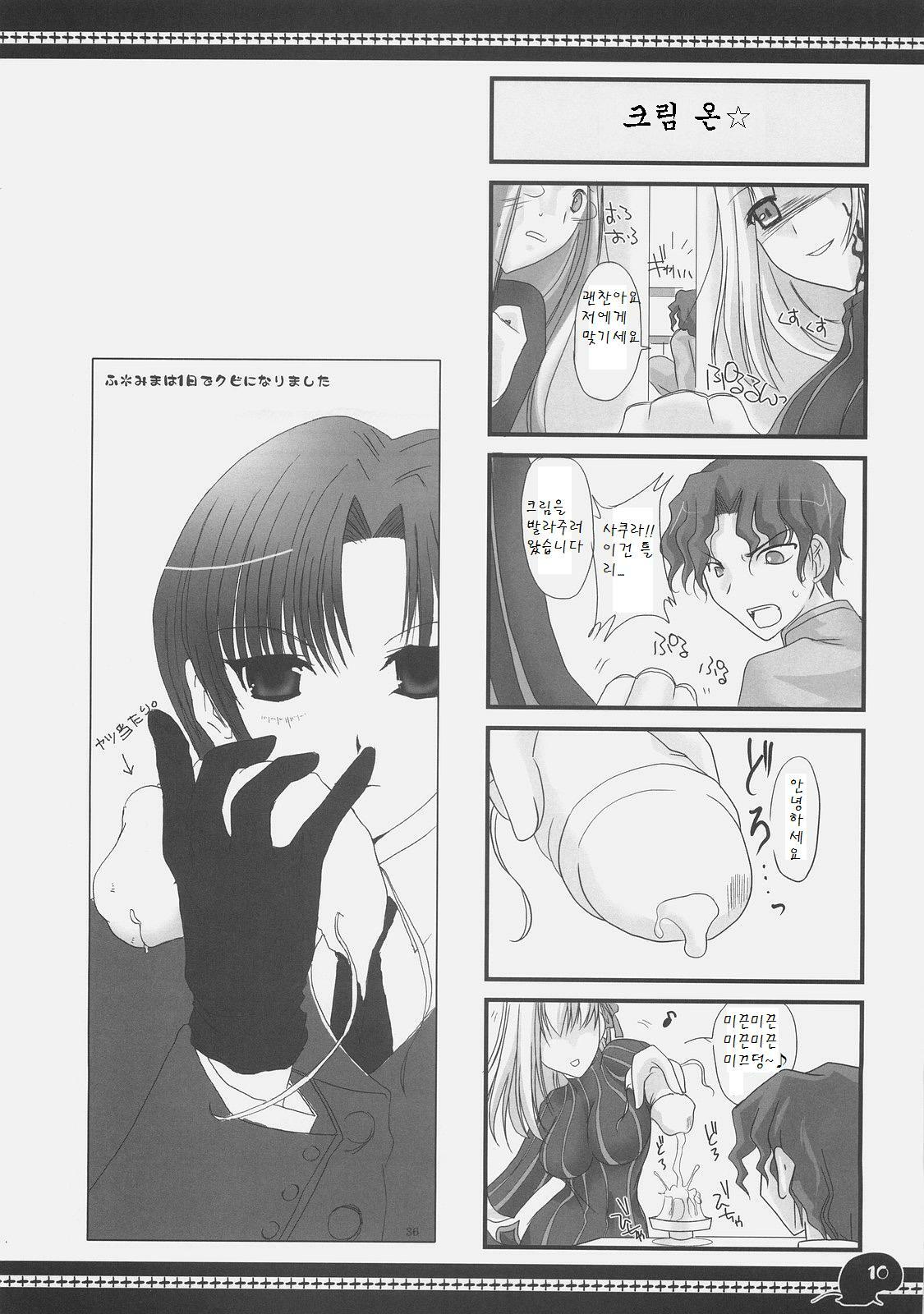 (C71) [UDON-YA (Kizuki Aruchu, ZAN)] Sawayaka 4koma Inchuu-kun Soushuuhen + alpha (Fate/stay night) [Korean] page 9 full