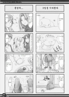 (C71) [UDON-YA (Kizuki Aruchu, ZAN)] Sawayaka 4koma Inchuu-kun Soushuuhen + alpha (Fate/stay night) [Korean] - page 24