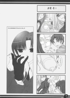 (C71) [UDON-YA (Kizuki Aruchu, ZAN)] Sawayaka 4koma Inchuu-kun Soushuuhen + alpha (Fate/stay night) [Korean] - page 9