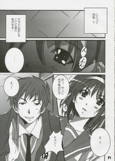 (C69) [Hacchakesou (PONPON)] Suzumiya Haruhi no Inbou (Suzumiya Haruhi no Yuuutsu) - page 2