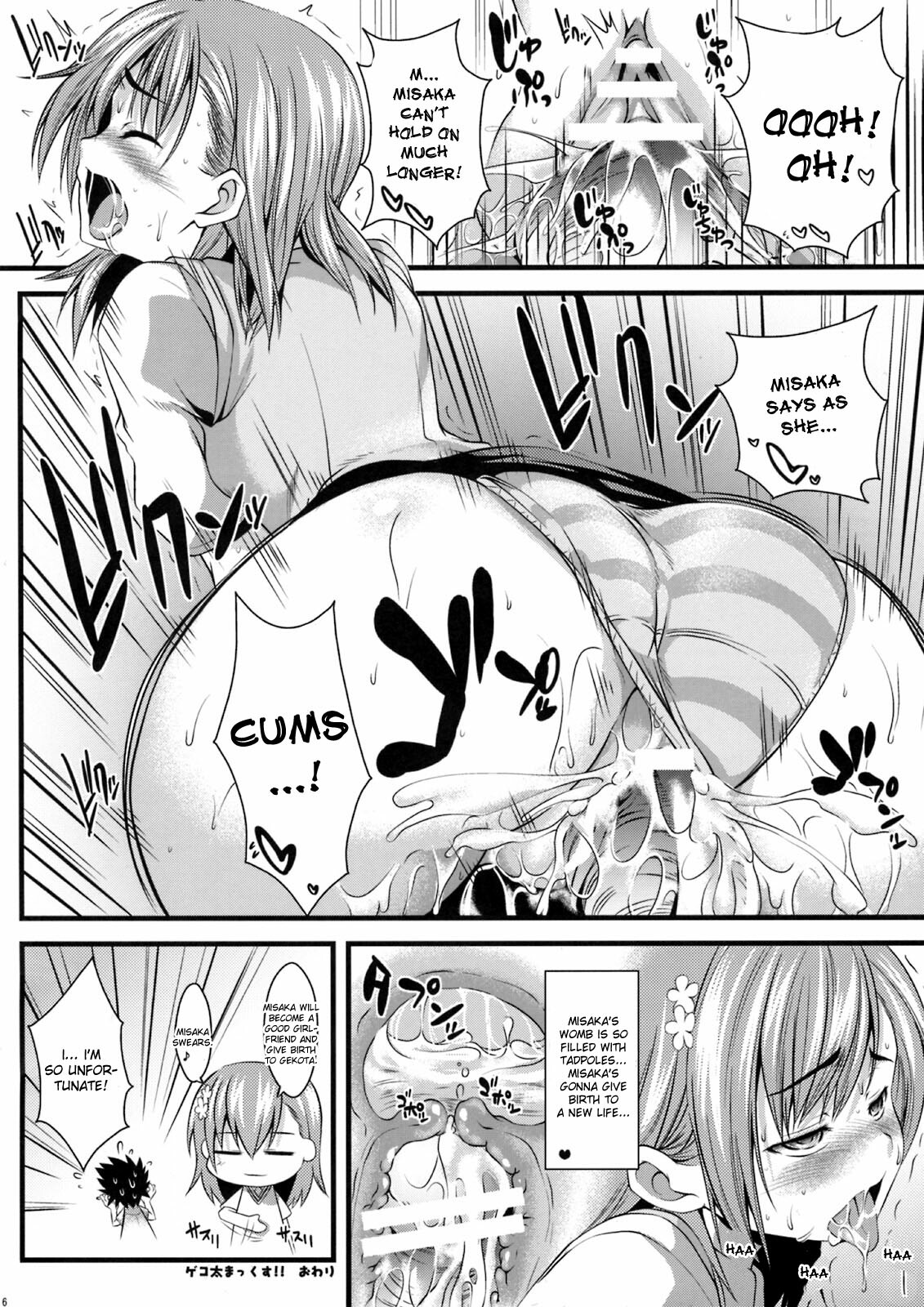 (COMIC1☆3) [SAZ (soba, Soukurou)] Gekota Max!! (Toaru Majutsu no Index) [English] {desudesu} page 5 full