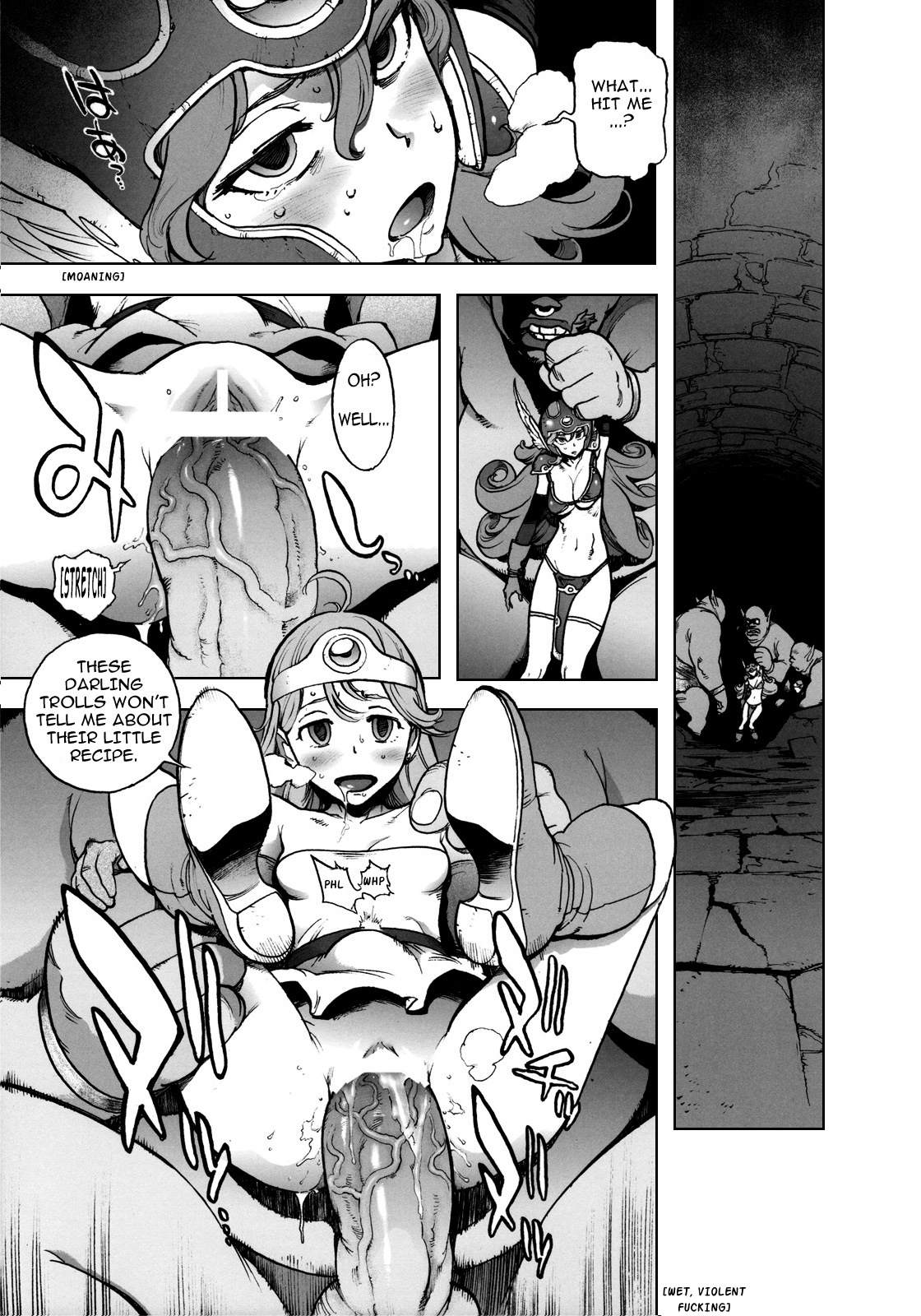 (C75) [PERESTROIKA (Inoue Kiyoshirou)] Boukensha-tachi no Ori | The Adventurers' Cage (Dragon Quest III) [English] [Masamune] page 4 full