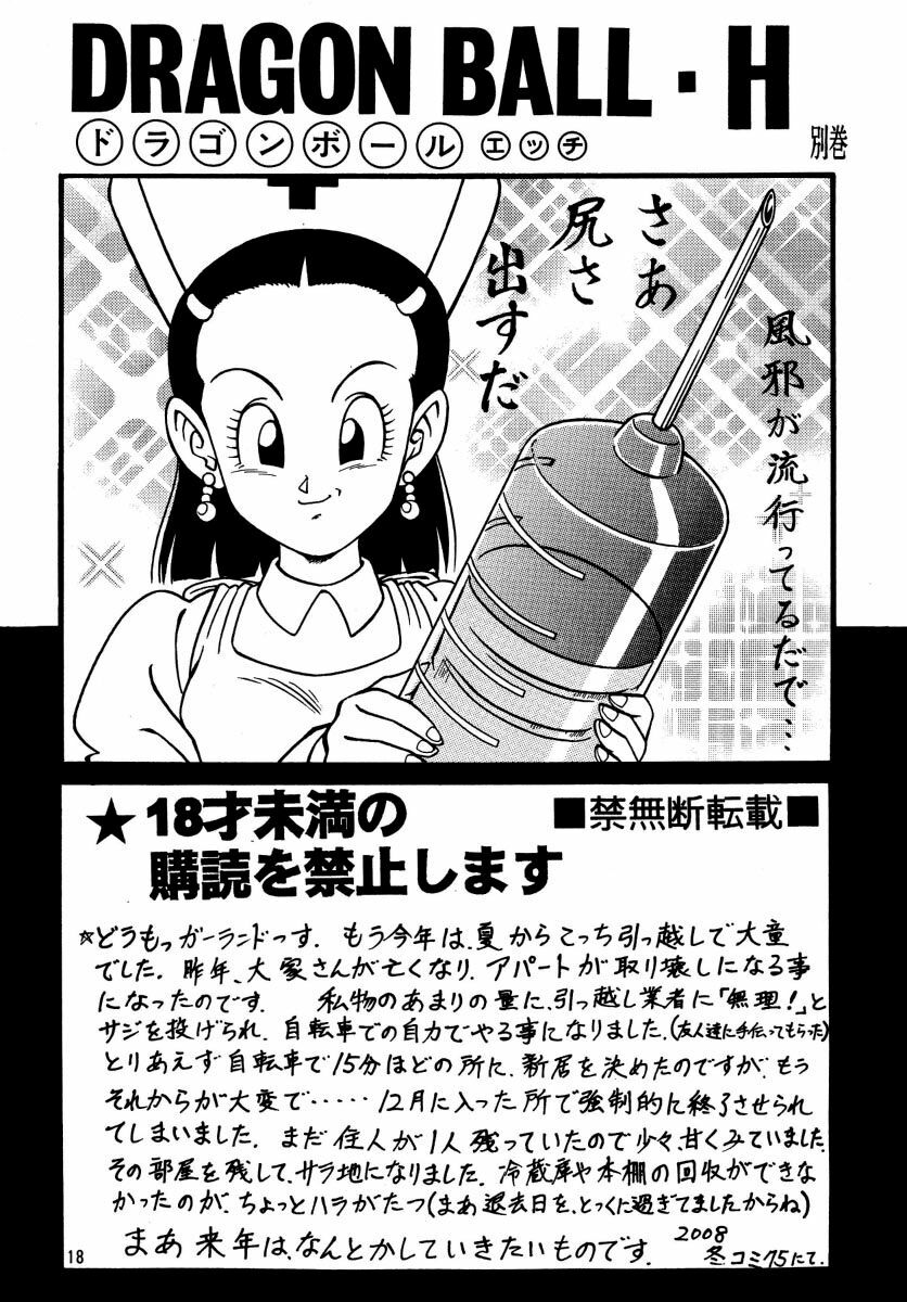 (C75) [Rehabilitation (Garland)] DRAGONBALL H Bekkan (Dragon Ball Z) [English] [Yoroshii] page 17 full