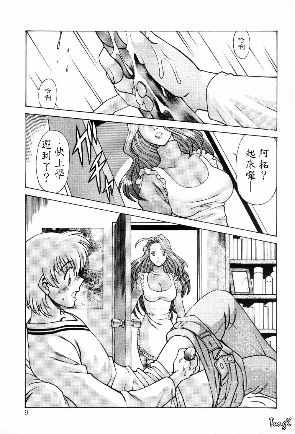 [Tamaki Nozomu] Hito ni Ienai Aidagara [Chinese] page 9 full