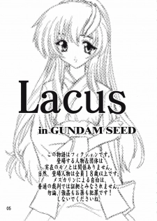(SC21) [Studio Q (Natsuka Q-Ya)] Lacus (Gundam Seed) - page 4