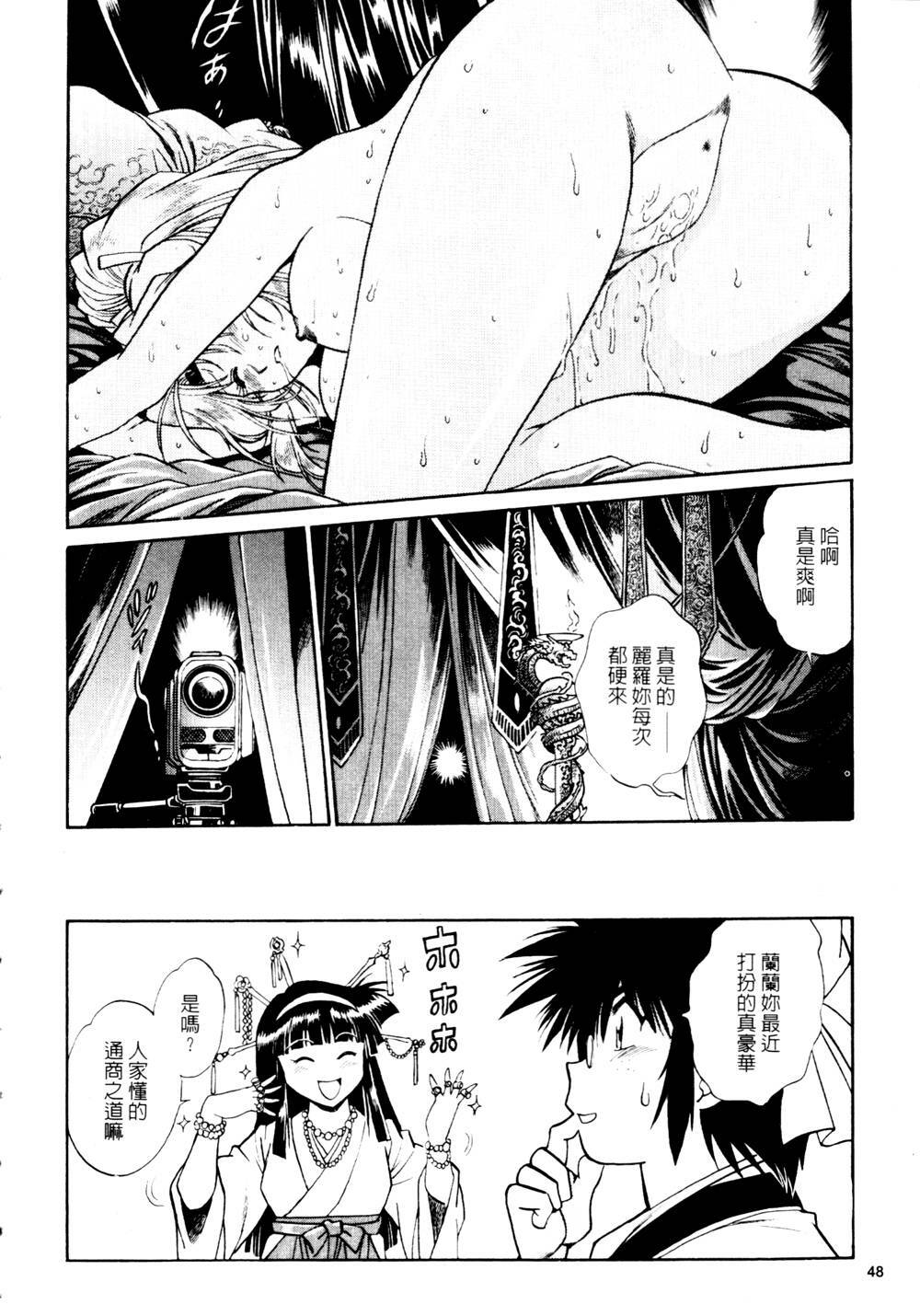 [Manabe Jouji] Ura Sengoku Ginga Gun'yuu 3 [Chinese] page 49 full