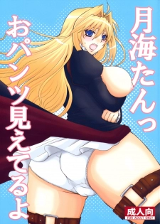 (C75) [Honey Bump (Nakatsugawa Minoru)] Tsukiumi-tan O-panty Mieteru yo (Sekirei) - page 1
