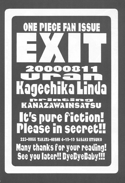 [Kagechika Linda] EXIT (One Piece) page 27 full