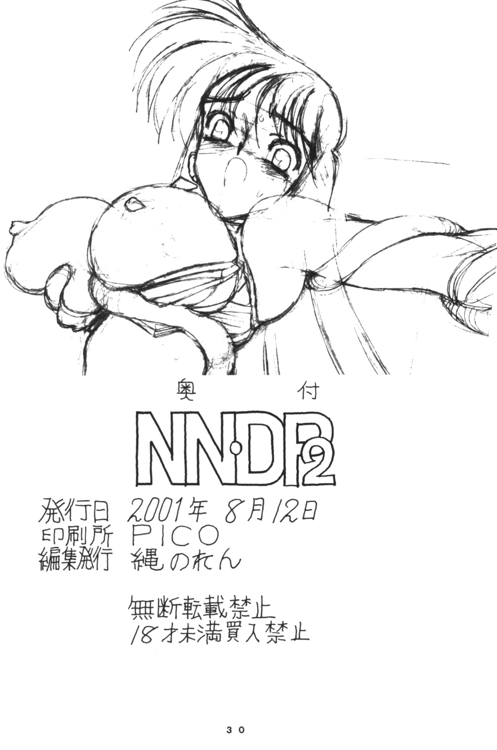 (C60) [Nawanoren (Gachoon)] NNDP 2 (Dirty Pair) page 30 full