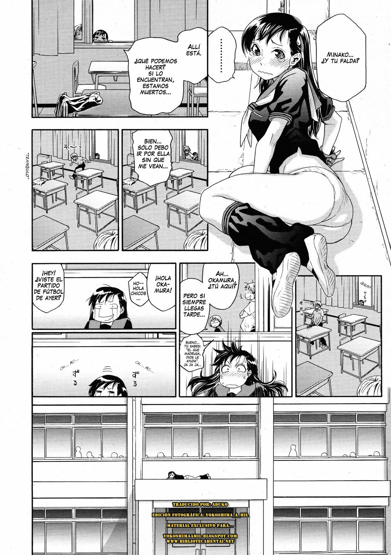 [Yamatogawa] Dokidoki on the roof | Sobre El Techo (COMIC Tenma 2009-06) [Spanish] [Biblioteca Hentai] page 4 full