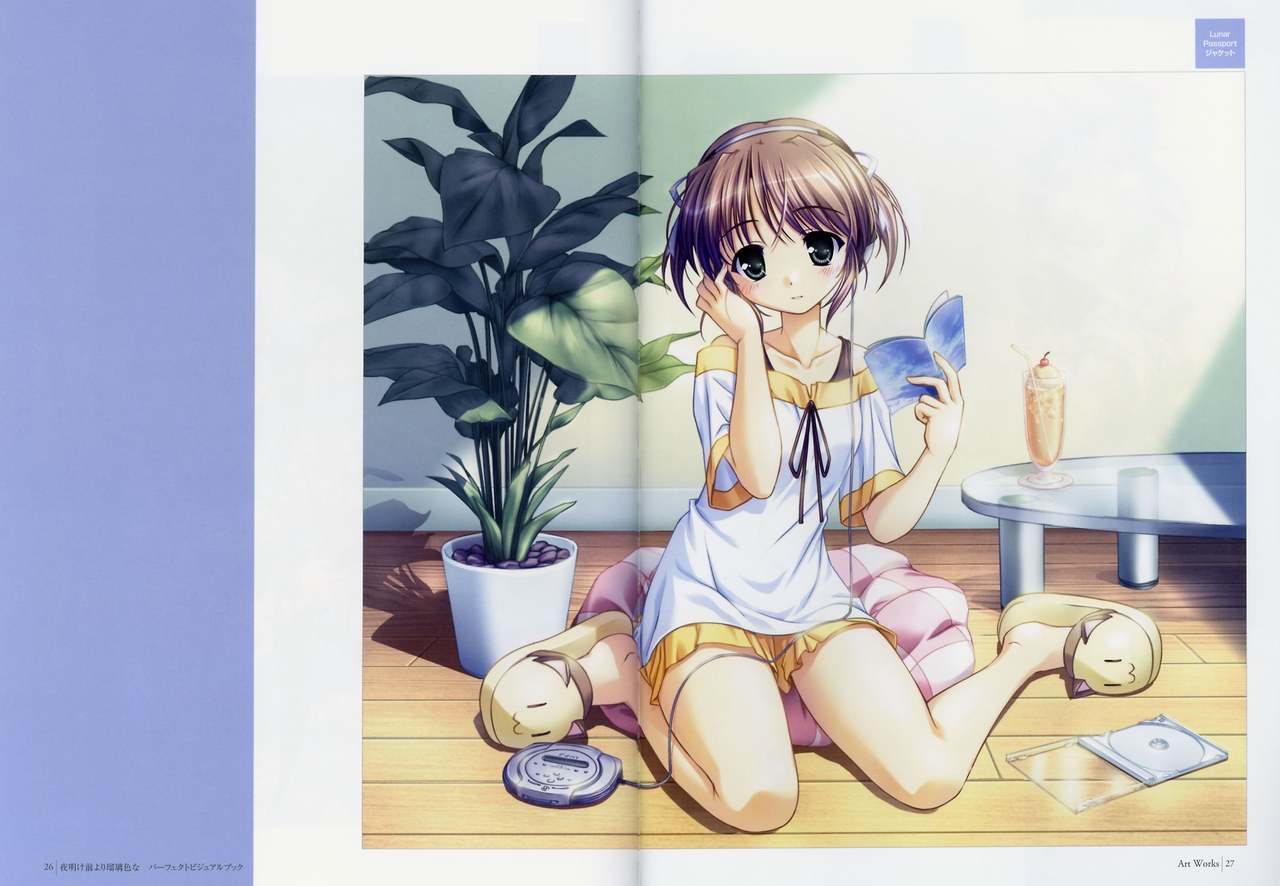 Yoake Mae Yori Ruri Iro Na ( Crescent Love ) Perfect Visual Book page 24 full