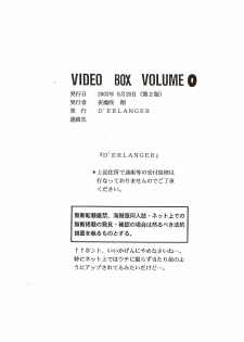 (C62) [D'ERLANGER (Yamazaki Show)] Denkagekou VIDEO BOX VOLUME 0 (Kouchi) (Video Girl Ai) - page 21