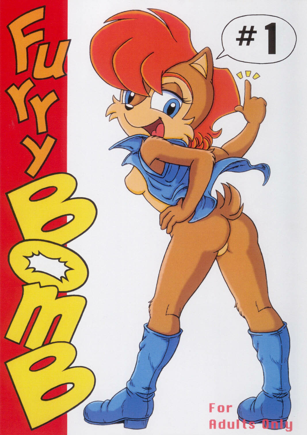 (CR34) [Furry Bomb Factory (Karate Akabon)] Furry BOMB #1 (Sonic the Hedgehog) page 1 full