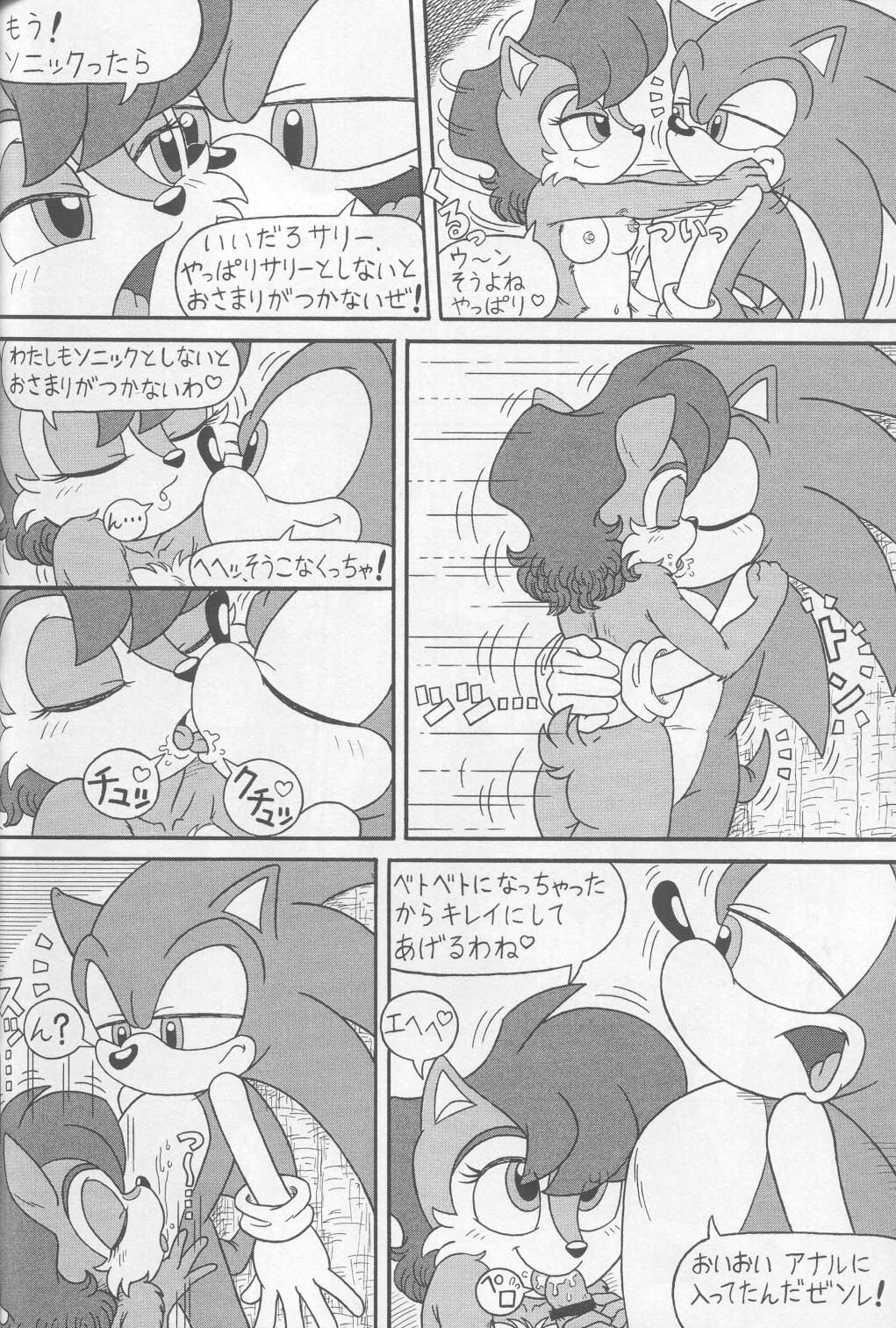 (CR34) [Furry Bomb Factory (Karate Akabon)] Furry BOMB #1 (Sonic the Hedgehog) page 36 full