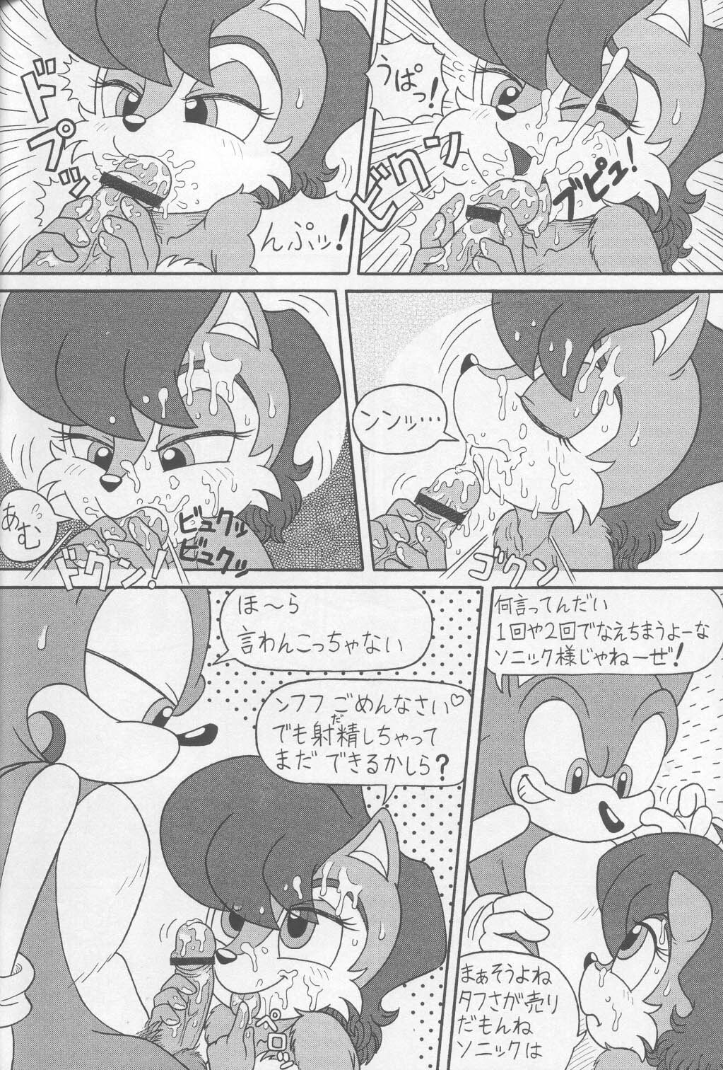 (CR34) [Furry Bomb Factory (Karate Akabon)] Furry BOMB #1 (Sonic the Hedgehog) page 38 full