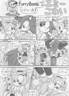 (CR34) [Furry Bomb Factory (Karate Akabon)] Furry BOMB #1 (Sonic the Hedgehog) - page 2