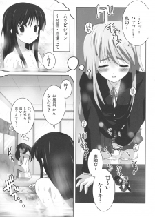 (Houkago Tea Time) [Lezmoe! (Oyu no Kaori)] K-ON Bon 2!? -Mio to Azusa- (K-ON!) - page 6