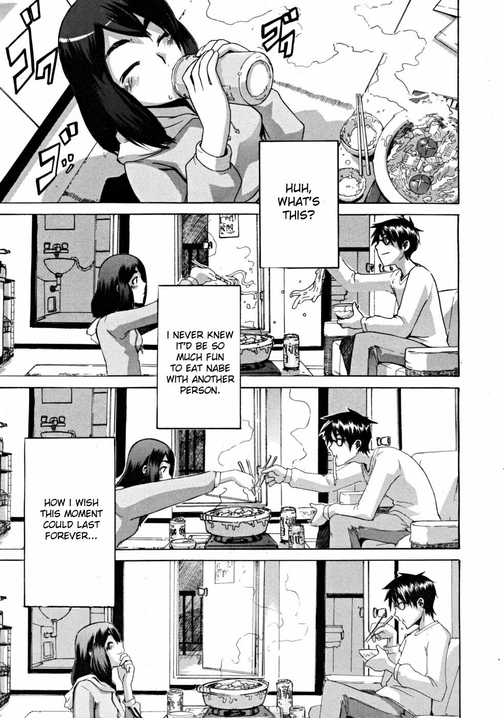 [ShindoL] Hitori Nabe × Futari Nabe | Single Nabe x Double Nabe (COMIC MUJIN 2008-12) [English] [desudesu] page 7 full