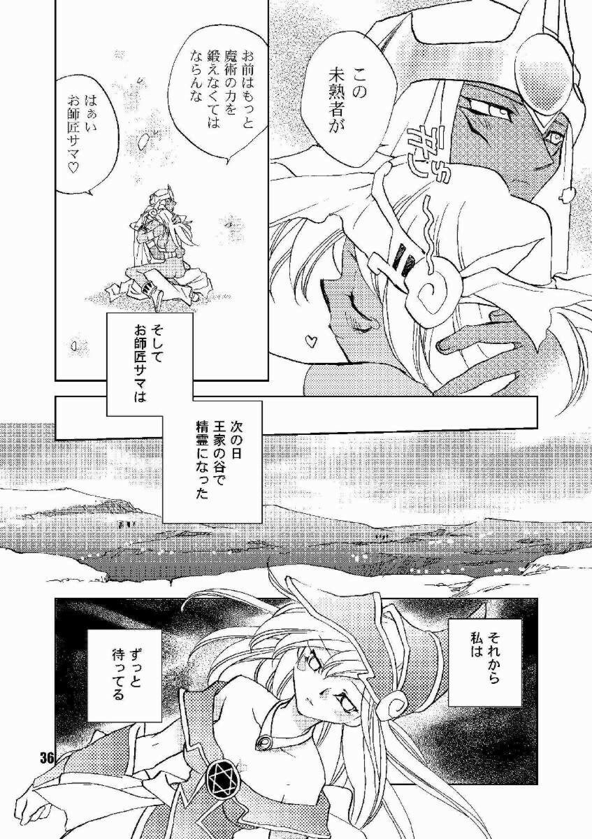 (C64) [Megaplus (Okano Ahiru)] Honto no Namae (Yu-Gi-Oh!) page 35 full