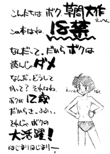 (C58) [Cha Cha Cha Brothers, Rupinasu Touzokudan (Yokoyama Chicha)] Ginrei Hon IX (Giant Robo) - page 3