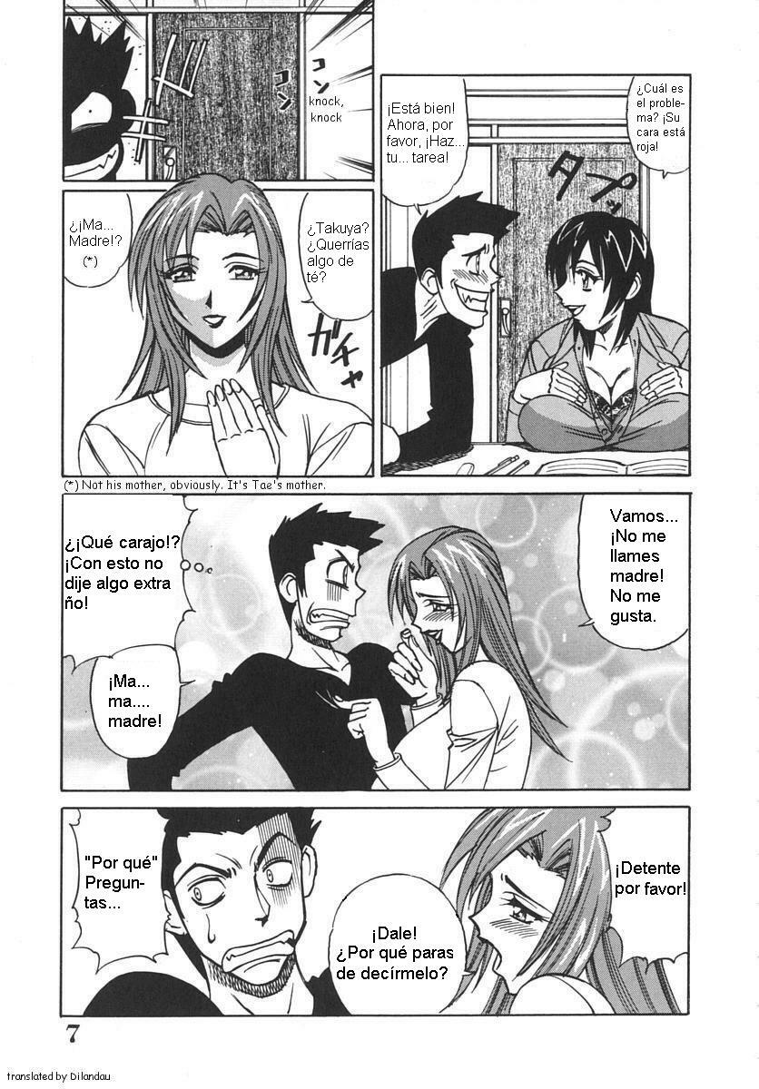 [Yamamoto Yoshifumi] Katei Kyoushi Bakunyuu Kari | Profesor Cazador de Enormes Tetas [Spanish] [Dilandau] page 10 full