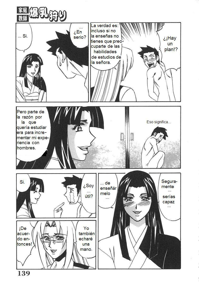 [Yamamoto Yoshifumi] Katei Kyoushi Bakunyuu Kari | Profesor Cazador de Enormes Tetas [Spanish] [Dilandau] page 142 full