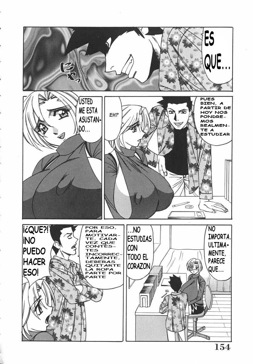 [Yamamoto Yoshifumi] Katei Kyoushi Bakunyuu Kari | Profesor Cazador de Enormes Tetas [Spanish] [Dilandau] page 157 full