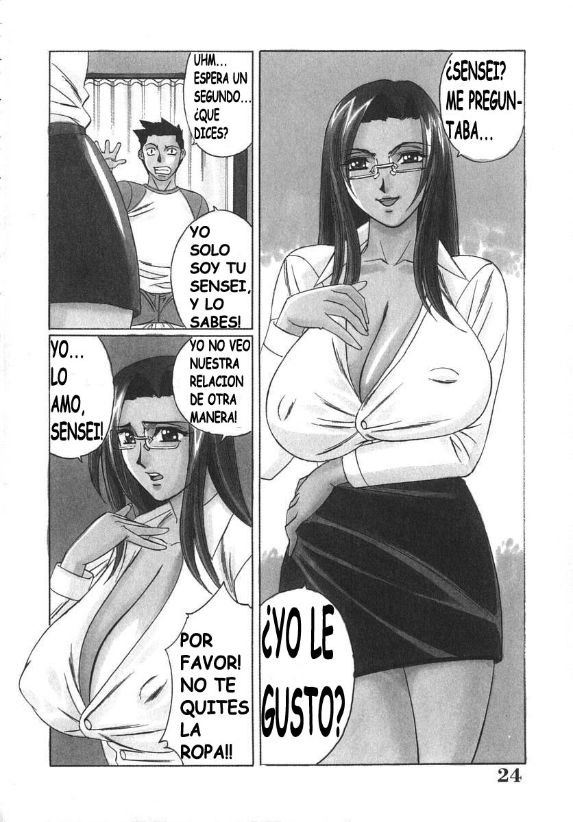 [Yamamoto Yoshifumi] Katei Kyoushi Bakunyuu Kari | Profesor Cazador de Enormes Tetas [Spanish] [Dilandau] page 27 full