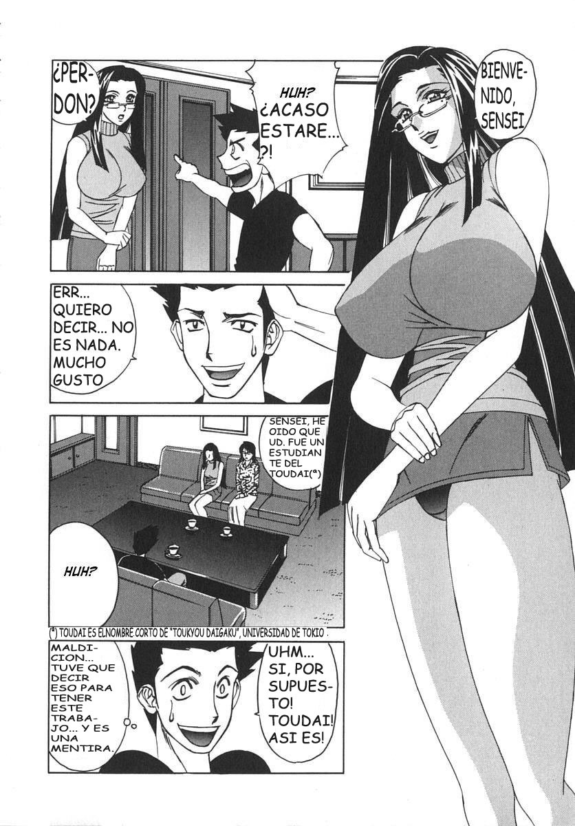 [Yamamoto Yoshifumi] Katei Kyoushi Bakunyuu Kari | Profesor Cazador de Enormes Tetas [Spanish] [Dilandau] page 39 full