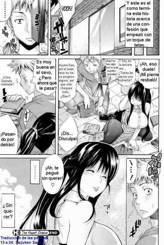 [Amatarou] The Sweet Chance | Una Dulce Oportunidad (COMIC HOTMILK 2008-08) [Spanish] [Sazuken Saizo] page 24 full